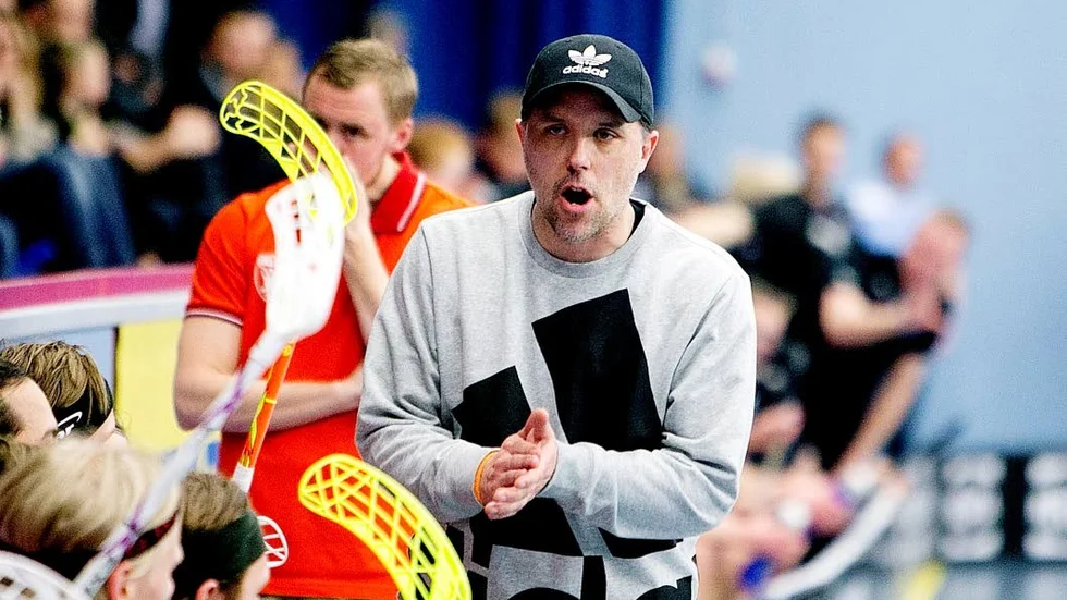 Thomas Brottman, tränare i Falun.
