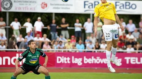 ESK:s Mario Dodic kunde inte annat än se på när Falkenberg tog tre viktiga poäng.
