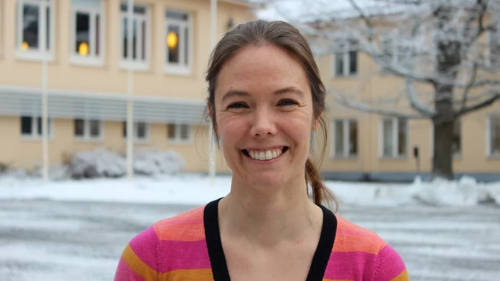 Kommunikationschef. Therese Timpson på Ledningsregementet.