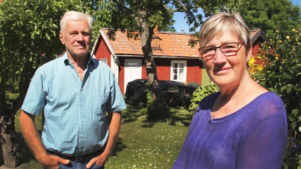 Vände hemåt. Hans och Gunilla Jansson träffades i Östhammar 1963. De har länge bott i Upplands Väsby, men för fyra år sedan valt att flytta till Öregrund och Gunilla Janssons barndomshem.