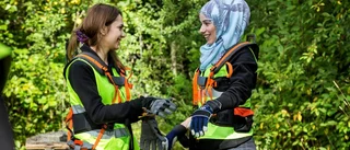 Här kliver hon in på svenska arbetsmarknaden