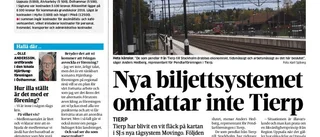 Flera tåg till Tierp menar SJ