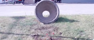 Förstörd plantering upprör