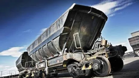 inga fler. Kiruna wagons nya malmvagnar rullar på malmbanan, men uppdraget att göra de första vagnarna till den nya huvudnivån under jord förlorade Kiruna wagon till kanadensiska NMT. Foto: Fredric Alm