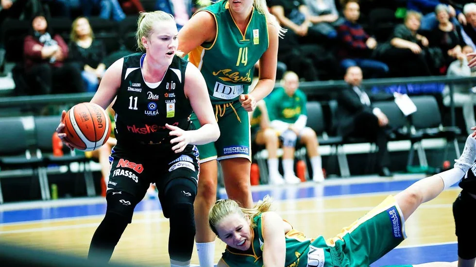 Förlust. Luleå Basket fick räkna in sin första förlust i ligan denna säsong.