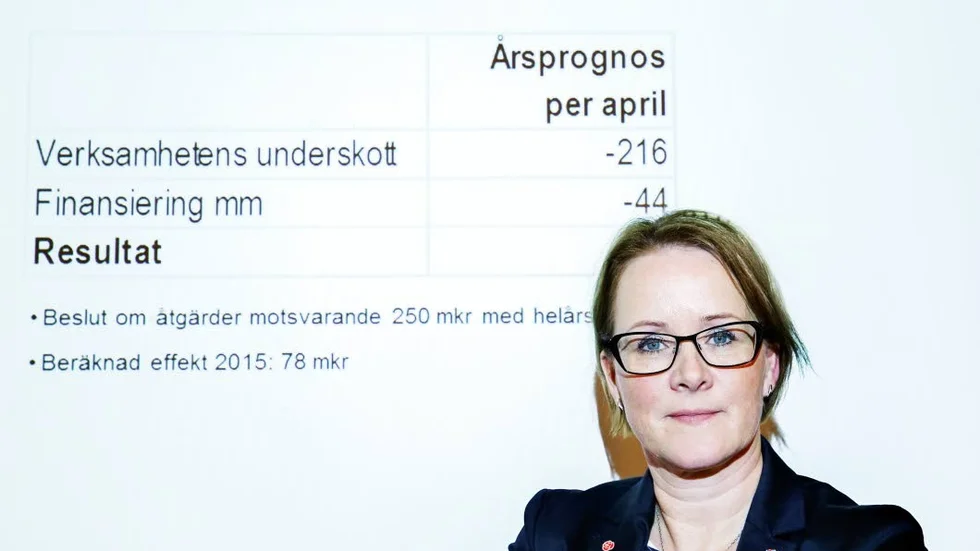 Klarat sig. Landstingsrådet Maria Stenberg har varit "förvånansvärt förskonad" från hot och trakasserier.