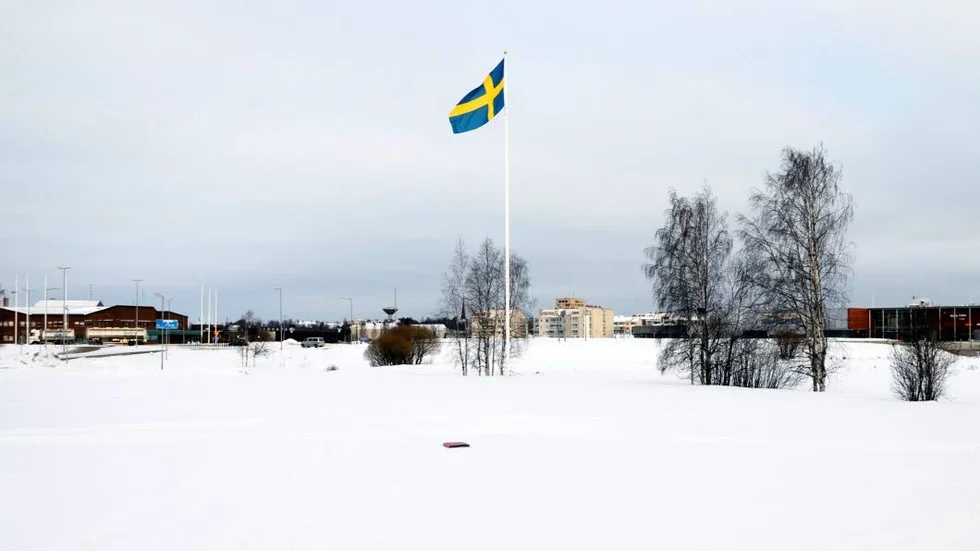 CENTRAL CAMPING. Intill E 4 och Storgatan i Haparanda vill privata exploatörer anlägga en camping.