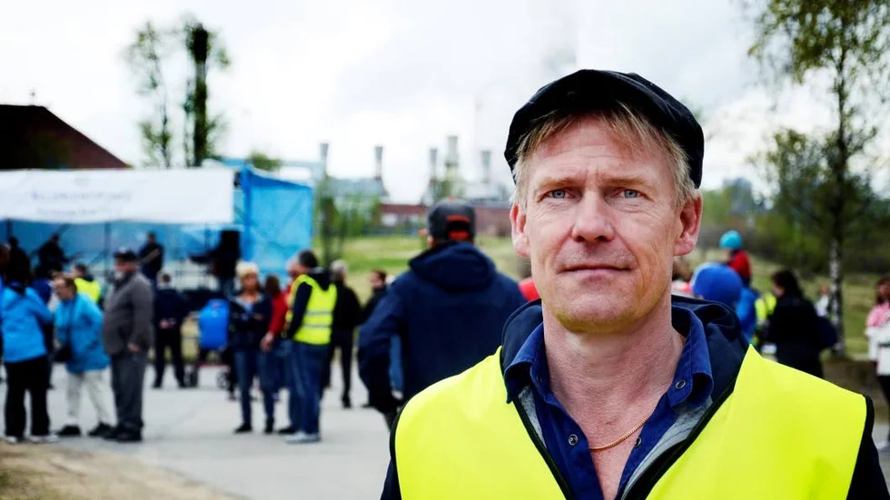Erfaren man. Jan Johansson har jobbat 30 år på bruket. "Jag tror inte att det någonsin gått så bra som nu. Vi gör rekord på rekord".