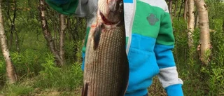 Truls för fiskelycka med sig