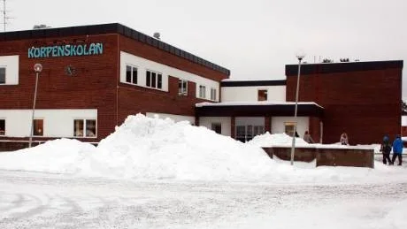 UTREDNING PÅGÅR. Korpenskolan är en av de två skolorna som nu utreds för att eventuellt bli F-9-skola. Den andra skolan är Sanden.  Foto: Linda Kask