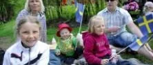 Festligt firande på nationaldagen