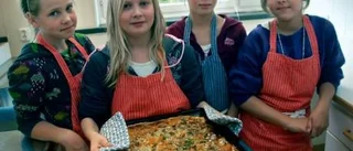 Skördefest i skolträdgården