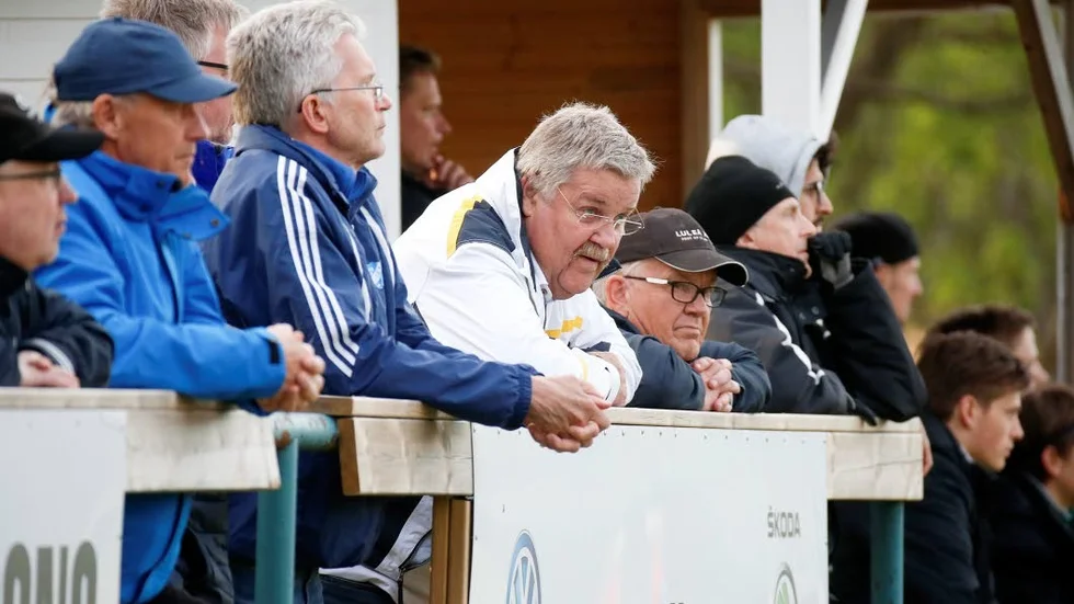 Optimist. IFK Luleås ordförande Ingemar Ek ser ändå ljuset i det ekonomiska mörkret som klubben befinner sig.
