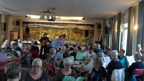 Trivsamt. Var det i Siljabloolokalen.