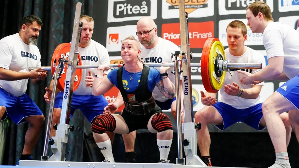 Medalj. trots att Angelica Brage inte kände sig riktigt hundra bra blev det ett SM-silver.
