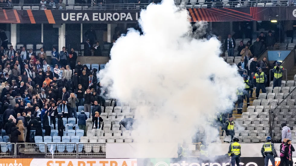 Malmö döms till höga böter efter Europa League-matchen mot Union Berlin. Arkivbild.