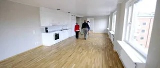 Många kikade på nya lägenheter