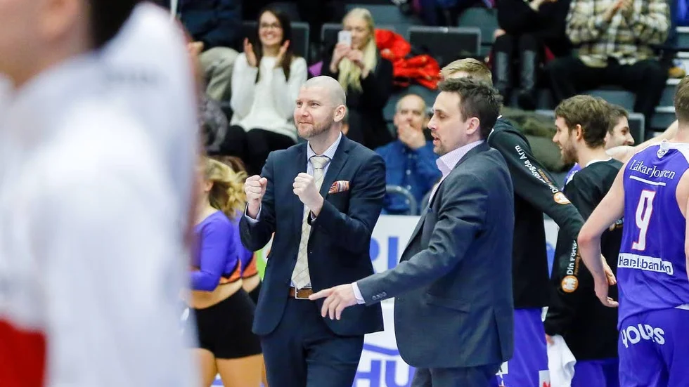 Försiktig. Coach Peter Öqvist vill inte prata om eventuella motståndare i slutspelet.