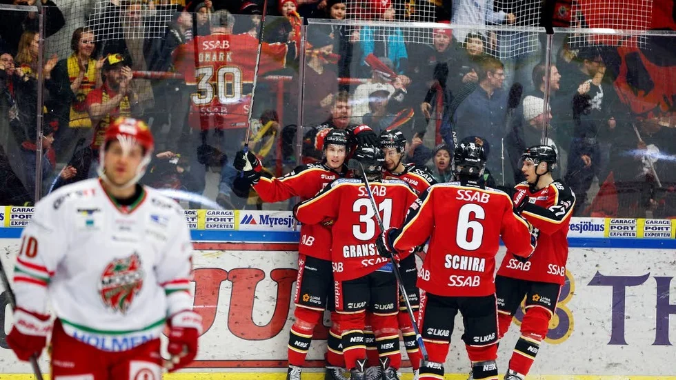 Peter Cehlarik gjorde Luleås kvitteringsmål mot Modo, men det skulle inte räcka till poäng.
