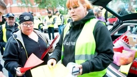 START. Marie-Louise Lindh från Missing People är imponerad att så många kan ställa upp med så kort varsel.