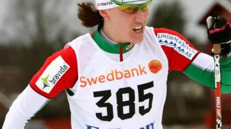 Susanne Nyström, Piteå, svarade för vinterns bästa resultat när hon blev fyra och tvåa i Skandinaviska Cupen. (Arkivbild)