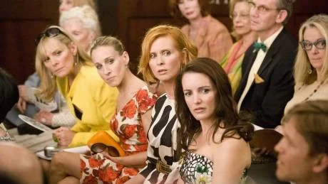 FLYTTAR TILL FILMDUKEN.  Samantha (Kim Cattrall), Carrie (Sarah Jessica Parker), Miranda (Cynthia Nixon) och Charlotte (Kristin Davis) flyttar sina äventyr från tv-rutan till vita duken när Sex and the city blir film.