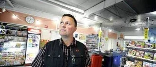 Ljusrampen rasade från taket