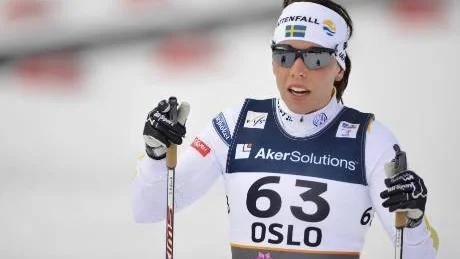 Charlotte Kalla blev bästa svenska på 11:e plats i damernas 10 km klassisk stil vid skid-vm i Oslo 2011
