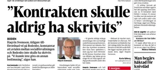 Bostadsstiftelsen Bodenbo får skarp kritik