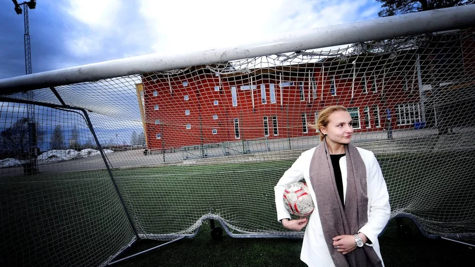 Talangen. Johanna Antti räknas som länets mest talangfulla fotbollspelare född 1999. I år gjorde hon landslagsdebut.