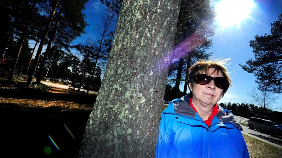 Kämpar. Nina Wennberg tycker att det är konstigt att kommunikationen mellan kommun och landsting inte fungerar bättre. "Det är vi som har skött det", säger Nina.