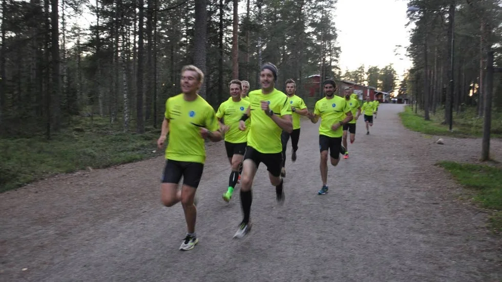 På språng. Luleguttene satsar hårt inför Lidingöloppet nästa helg, och har på sistone försökt spetsa formen med testlopp på Ormberget, och några tävlingar.
