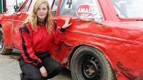 Sofia Lundberg, Älvsby MS, blev trea i juniorklassen.