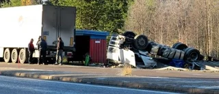 Långtradaren körde av E4