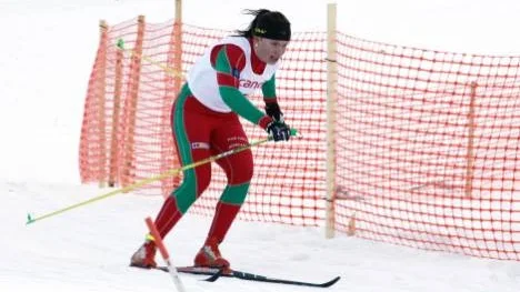 Sofia Henriksson kom 21:a när hon mötte bra senioråkare i Östersund. (Arkivbild)