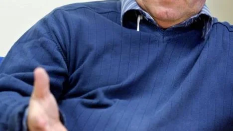 "För att få en bättre bas att stå på inför framtidens beslut har vi vänt oss till regeringen med en begäran om överprövning av vindkraftsfrågan i Markbygden", förklarar Björn Berglund, miljö- och byggnämndens ordförande. (Arkivbild)