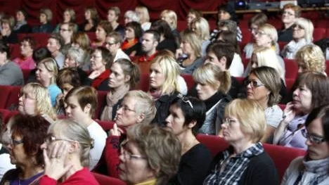 Cirka 250 personer deltog i seminariet i Piteå om bemötande och vård vid demenssjukdomar.