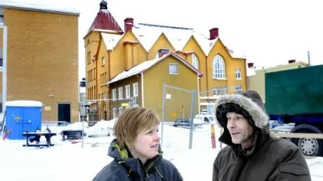 NYTT FOLKETS HUS."Vi tror på projektet" , säger Ulrika Lundberg och Mats Jakobsson.