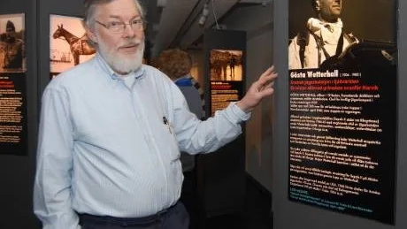 NORGE. Anders Johansson har nyligen invigt sin utställning "Norges sak är också vår" på Försvarsmuseum i Boden.