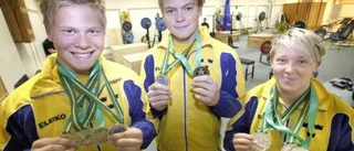 Medaljsuccé för Öjeby AK:s lyftare