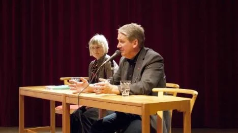 Carola Degerman, chef vid Arvidsjaurs vårdcentral och landstingsrådet Kent Ögren svarade på frågor om det fria vårdvalet.