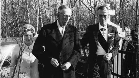 Prins Wilhelm besökte Arjeplog med omnejd 1936, och filmade flitigt