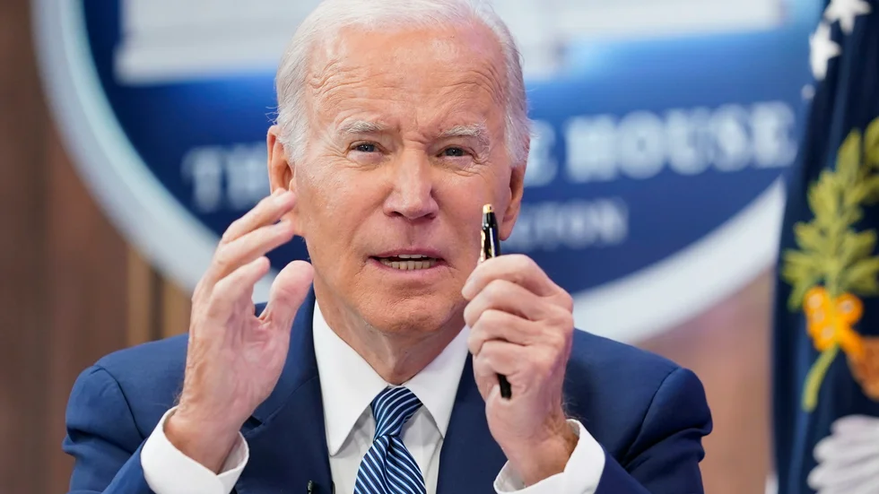 USA:s president Joe Biden tror att Vladimir Putin underskattade det ukrainska motståndet. Arkivbild.
