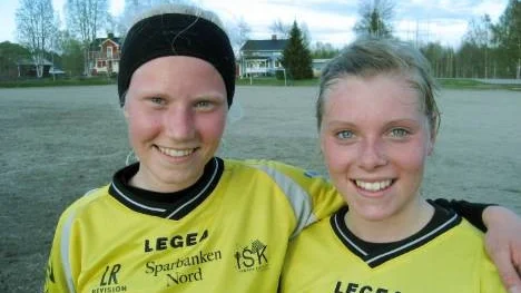 Viktoria Olofsson tvåmålsskytt för Infjärden.