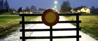 Avgrävd cykelväg ska stoppa okynnestrafik