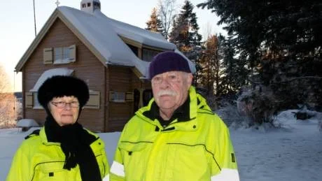 Förvanskning. "Om man plötsligt säger att det här tillhör Kusån förvanskar man historien", menar Anita och Håkan Isaksson, Vittjärv, om gränsstrid med Kusån. Foto: Håkan Zerpe