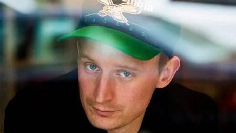 MÖRK SKILDRING. "Det är väldigt mycket mörker i den här boken, genuin ångest på något sätt, men privat är jag en ganska rolig person", säger Kristian Gidlund.