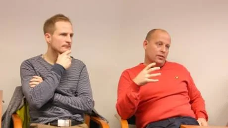 DYNAMISKA DUON. Andreas Johansson och Stellan Carlsson blir nya tränarkolleger i Piteå IF:s damlag.