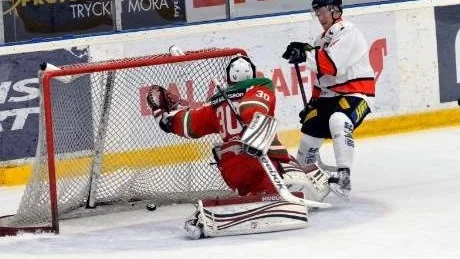 MÅLSKYTT. Marcus Fagerudd satte 6-0-målet.