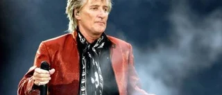 Rod Stewart tackar Herren för sin lycka
